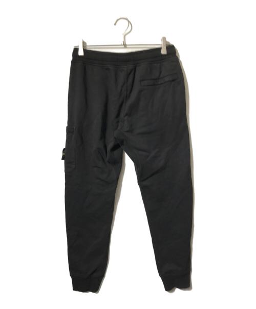 STONE ISLAND（ストーンアイランド）STONE ISLAND (ストーンアイランド) Garment Dyed Sweat Pant 19SS/ガーメントダイスウェットパンツ/ジョガーパンツ ブラック サイズ:Sの古着・服飾アイテム
