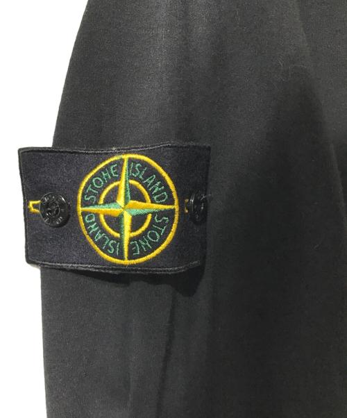 STONE ISLAND（ストーンアイランド）STONE ISLAND (ストーンアイランド) ロングスリーブポロシャツ/長袖ポロシャツ ブラック サイズ:Sの古着・服飾アイテム