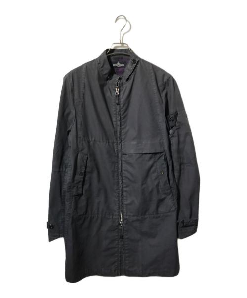 STONE ISLAND（ストーンアイランド）STONE ISLAND (ストーンアイランド) ダブルジップ シャドウプロジェクト /ジップアップミドルコート グレー サイズ:Sの古着・服飾アイテム
