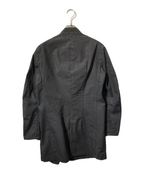 STONE ISLAND（ストーンアイランド）STONE ISLAND (ストーンアイランド) ダブルジップ シャドウプロジェクト /ジップアップミドルコート グレー サイズ:Sの古着・服飾アイテム