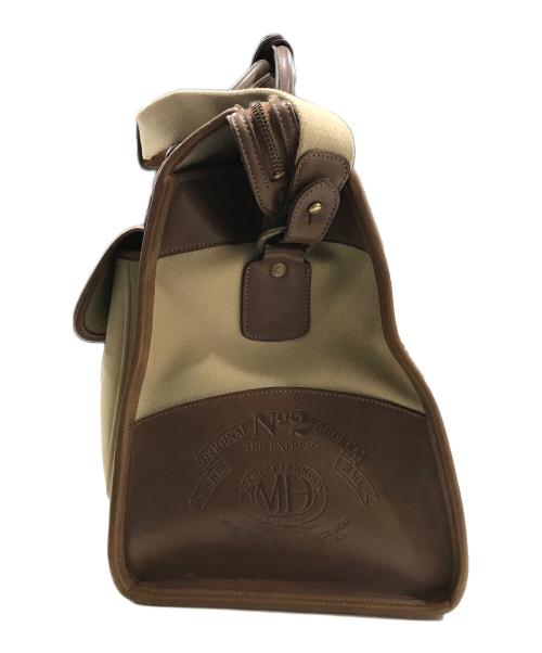 GHURKA（グルカ）GHURKA (グルカ) 2WAYボストンバッグ ベージュ×ブラウンの古着・服飾アイテム