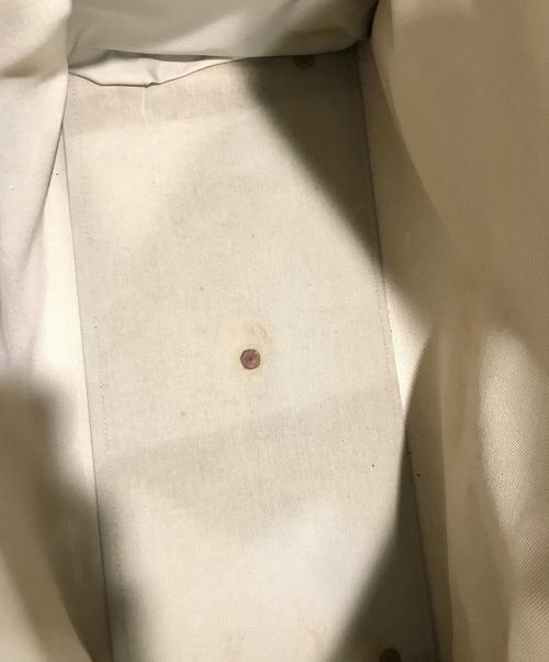 GHURKA（グルカ）GHURKA (グルカ) 2WAYボストンバッグ ベージュ×ブラウンの古着・服飾アイテム