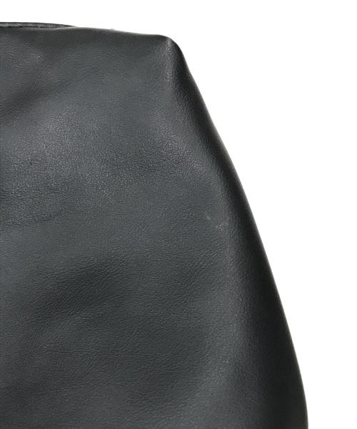 JISTORY（ジストリー）JISTORY (ジストリー) エコレザーメッシュショルダーバッグ ブラックの古着・服飾アイテム