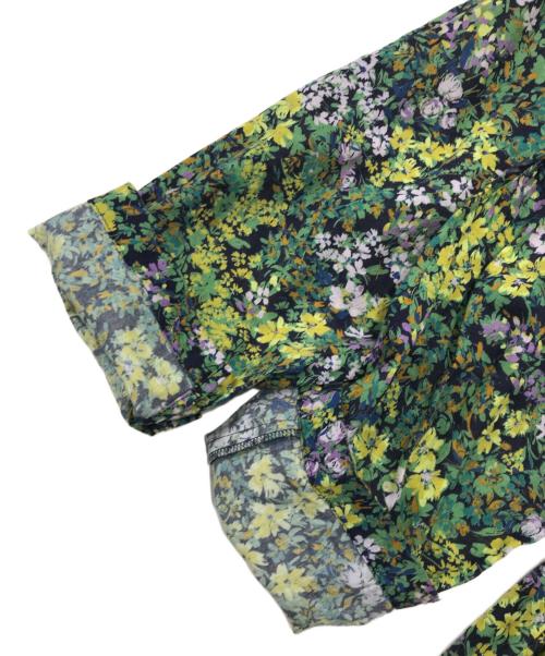 JOURNAL STANDARD（ジャーナルスタンダード）JOURNAL STANDARD (ジャーナルスタンダード) 総柄ワンピース/ボタニーローン ampleプルワンピース グリーン×イエロー サイズ:FREEの古着・服飾アイテム