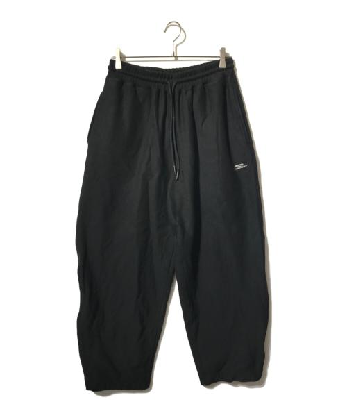 beautiful people（ビューティフルピープル）beautiful people (ビューティフルピープル) suvin compact sweat zip up bow pants/スビン コンパクト スウェット ジップ アップ ボウ パンツ ブラック サイズ:40の古着・服飾アイテム