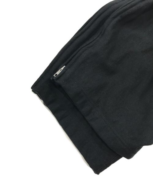 beautiful people（ビューティフルピープル）beautiful people (ビューティフルピープル) suvin compact sweat zip up bow pants/スビン コンパクト スウェット ジップ アップ ボウ パンツ ブラック サイズ:40の古着・服飾アイテム