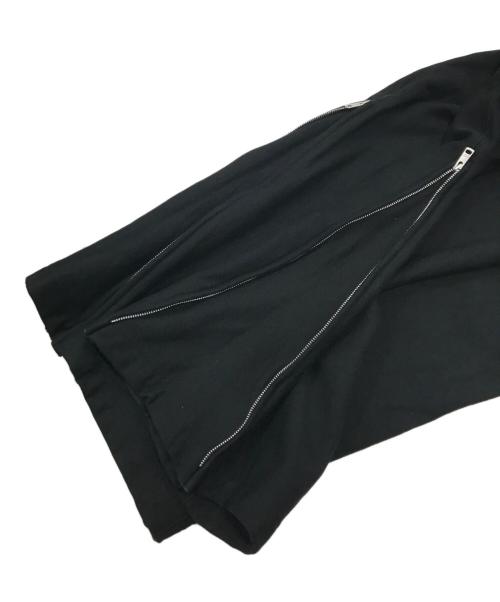 beautiful people（ビューティフルピープル）beautiful people (ビューティフルピープル) suvin compact sweat zip up bow pants/スビン コンパクト スウェット ジップ アップ ボウ パンツ ブラック サイズ:40の古着・服飾アイテム