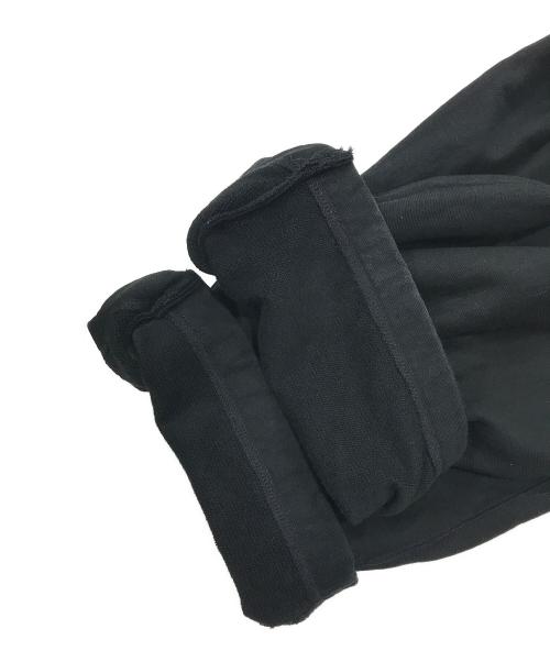 beautiful people（ビューティフルピープル）beautiful people (ビューティフルピープル) suvin compact sweat zip up bow pants/スビン コンパクト スウェット ジップ アップ ボウ パンツ ブラック サイズ:40の古着・服飾アイテム