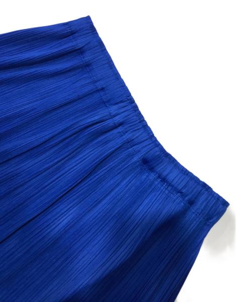 PLEATS PLEASE（プリーツプリーズ）PLEATS PLEASE (プリーツプリーズ) プリーツスカート/ロングスカート ブルー サイズ:5の古着・服飾アイテム
