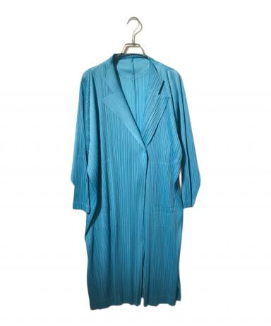 PLEATS PLEASE フード付きプリーツコート PLEATS PLEASE ISSEY MIYAKE - PLEATS PLEASEプリーツプリーズ 希少