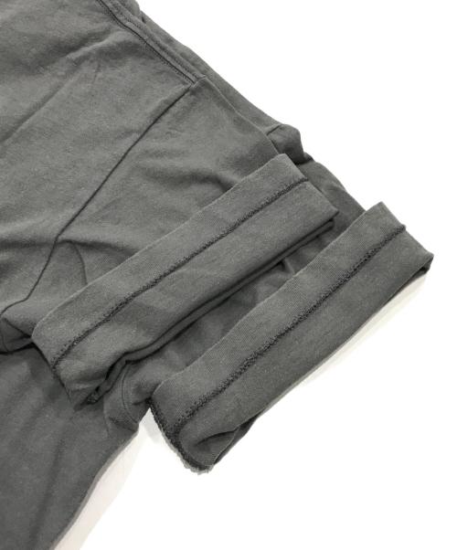 stussy（ステューシー）stussy (ステューシー) ラジカセプリントTシャツ/クルーネック半袖Tシャツ グレー サイズ:Mの古着・服飾アイテム