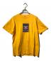 stussy（ステューシー）の古着「スカルプリントTシャツ/クルーネックTシャツ」｜イエロー