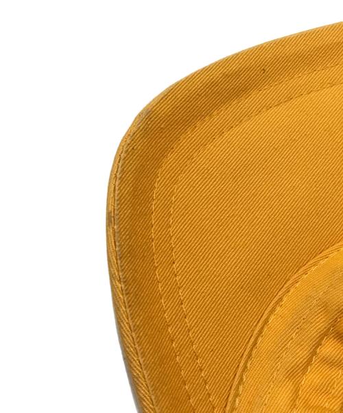 stussy（ステューシー）stussy (ステューシー) 90’S ロゴ刺繍キャップ イエローの古着・服飾アイテム