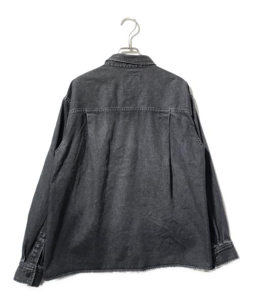 Spick and Span（スピック＆スパン）Spick and Span (スピック＆スパン) ソフトデニムシャツ ブラック サイズ:表記なしの古着・服飾アイテム