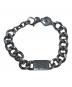 DIESEL (ディーゼル) ブレスレット シルバー：8000円