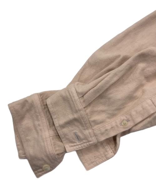 AURALEE（オーラリー）AURALEE (オーラリー) BOTANICAL DYED SELVEDGE DENIM SHIRTS BLOUSON/ボタニカルダイサベージデニムシャツジャケット ベージュ サイズ:5の古着・服飾アイテム