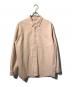 AURALEE（オーラリー）の古着「BOTANICAL DYED SELVEDGE DENIM SHIRTS BLOUSON/ボタニカルダイサベージデニムシャツジャケット」｜ベージュ