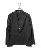 AURALEE×BEAMSオーラリー×ビームス）の古着「2Bテーラードジャケット/FINX COTTON LIGHT WEIGHT JACKET」｜ブラック