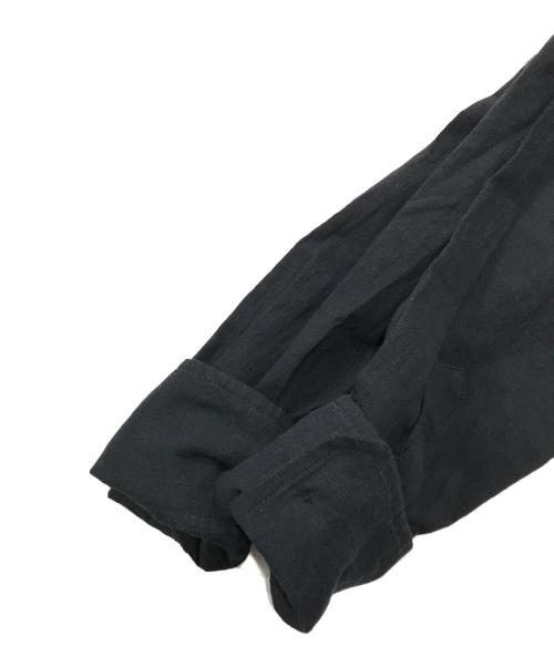 Y-3（ワイスリー）Y-3 (ワイスリー) レーヨンミックスフーデッドシャツ/長袖シャツ ブラック サイズ:Sの古着・服飾アイテム