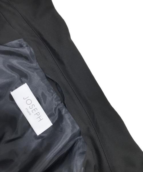 JOSEPH STUDIO（ジョセフスタジオ）JOSEPH STUDIO (ジョセフスタジオ) ドローコードダブルジャケット ブラック サイズ:8の古着・服飾アイテム
