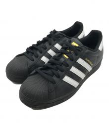 adidas（アディダス）の古着「SUPERSTARローカットスニーカー」｜ブラック