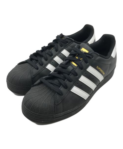 adidas（アディダス）adidas (アディダス) SUPERSTARローカットスニーカー ブラック サイズ:26.5cmの古着・服飾アイテム