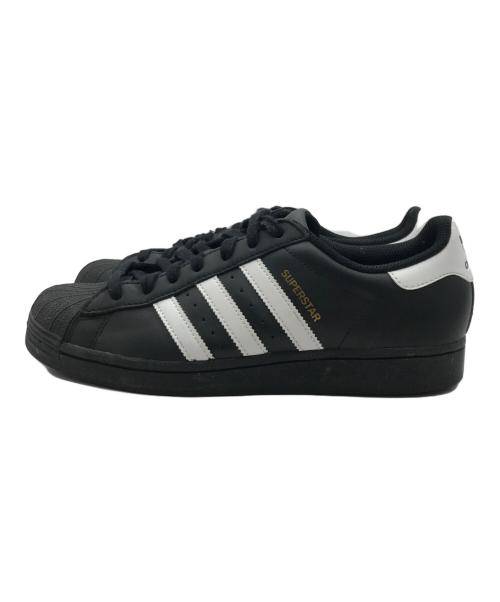 adidas（アディダス）adidas (アディダス) SUPERSTARローカットスニーカー ブラック サイズ:26.5cmの古着・服飾アイテム