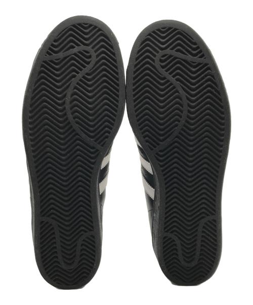adidas（アディダス）adidas (アディダス) SUPERSTARローカットスニーカー ブラック サイズ:26.5cmの古着・服飾アイテム