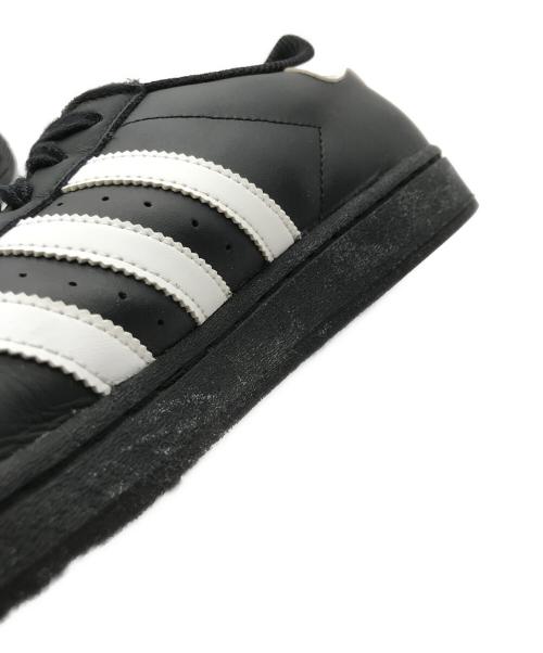 adidas（アディダス）adidas (アディダス) SUPERSTARローカットスニーカー ブラック サイズ:26.5cmの古着・服飾アイテム
