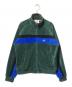 SUPREME（シュプリーム）の古着「ベロアトラックジャケット」｜グリーン×ブルー