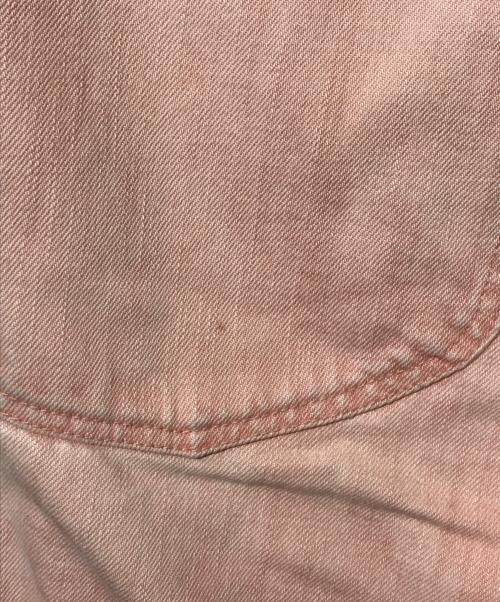 URU（ウル）URU (ウル) ハイウエストテーパードパンツ ピンク サイズ:SIZE 1の古着・服飾アイテム