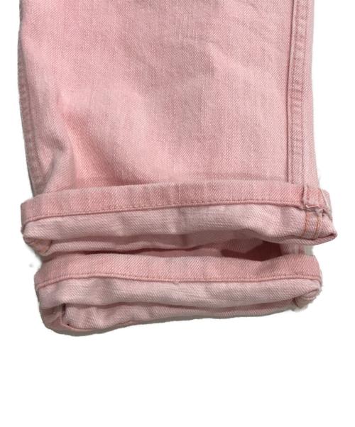 URU（ウル）URU (ウル) ハイウエストテーパードパンツ ピンク サイズ:SIZE 1の古着・服飾アイテム