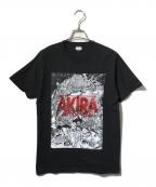 AKIRA ART OF WALLアキラ アート オブ ウォール）の古着「Tシャツ/プリントTシャツ」｜ブラック