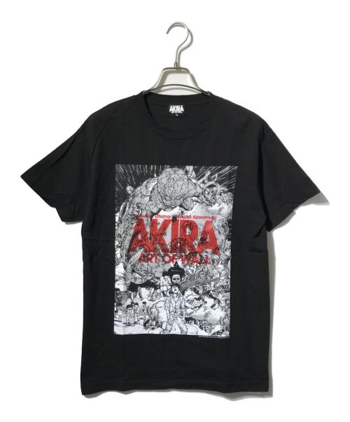 AKIRA ART OF WALL（アキラ アート オブ ウォール）AKIRA ART OF WALL (アキラ アート オブ ウォール) Tシャツ/プリントTシャツ ブラック サイズ:Mの古着・服飾アイテム