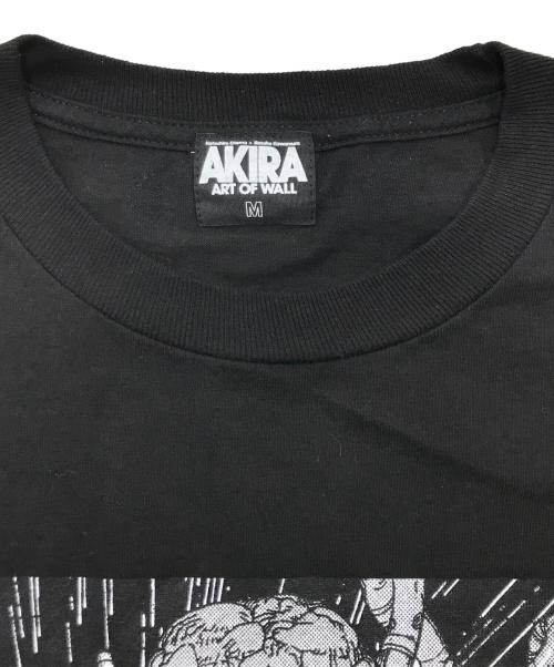 AKIRA ART OF WALL（アキラ アート オブ ウォール）AKIRA ART OF WALL (アキラ アート オブ ウォール) Tシャツ/プリントTシャツ ブラック サイズ:Mの古着・服飾アイテム