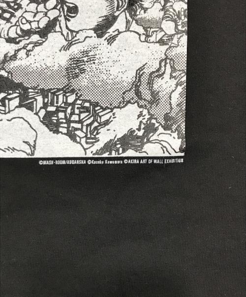 AKIRA ART OF WALL（アキラ アート オブ ウォール）AKIRA ART OF WALL (アキラ アート オブ ウォール) Tシャツ/プリントTシャツ ブラック サイズ:Mの古着・服飾アイテム