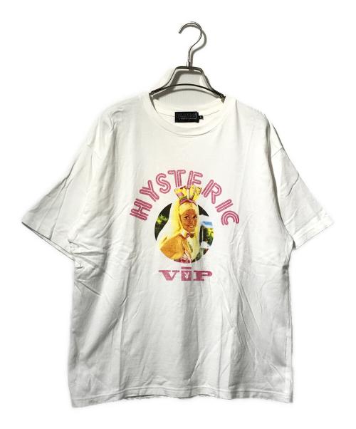 Hysteric Glamour（ヒステリックグラマー）Hysteric Glamour (ヒステリックグラマー) PLAY BOY (プレイボーイ) BUNNIES CANDIS Ｔシャツ ホワイト サイズ:Lの古着・服飾アイテム