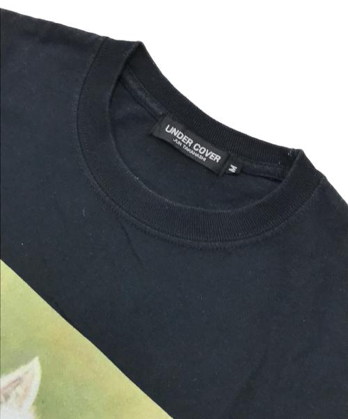 UNDERCOVER（アンダーカバー）UNDERCOVER (アンダーカバー) DOVER STREET MARKET (ドーバー ストリート マーケット) ドッグプリントTシャツ ブラック サイズ:Mの古着・服飾アイテム