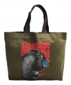 KOLOR×DOVER STREET MARKETカラー×ドーバー ストリート マーケット）の古着「トートバッグ」｜カーキ