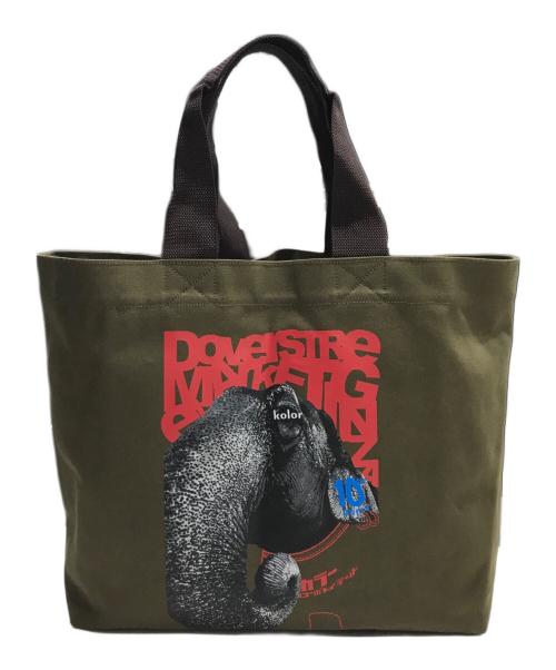 KOLOR（カラー）KOLOR (カラー) DOVER STREET MARKET (ドーバー ストリート マーケット) トートバッグ カーキの古着・服飾アイテム