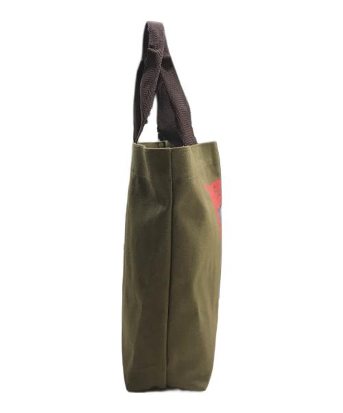 KOLOR（カラー）KOLOR (カラー) DOVER STREET MARKET (ドーバー ストリート マーケット) トートバッグ カーキの古着・服飾アイテム