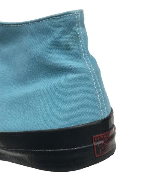 HOMME PLISSE ISSEY MIYAKE（オム プリッセ イッセイ ミヤケ）HOMME PLISSE ISSEY MIYAKE (オム プリッセ イッセイ ミヤケ) ハイカットスニーカー/キャンバスハイカットスニーカー ブルー サイズ:7Hの古着・服飾アイテム