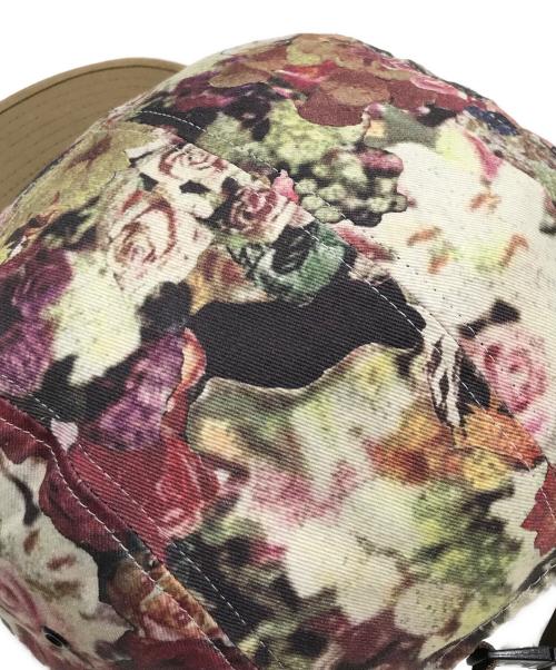 UNDERCOVER（アンダーカバー）UNDERCOVER (アンダーカバー) 花柄ワークキャップ ブラウンの古着・服飾アイテム