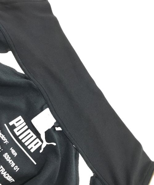 PUMA（プーマ）puma (プーマ) トラックジャケット ブラック サイズ:Sの古着・服飾アイテム