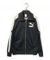 puma（プーマ）の古着「トラックジャケット」｜ブラック