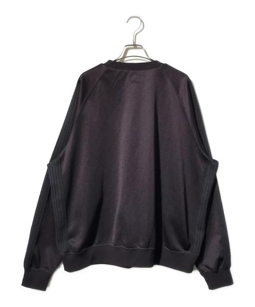 Needles（ニードルズ）Needles (ニードルズ) トラッククルーネックシャツ/ロゴ入りカットソー ブラウン サイズ:Lの古着・服飾アイテム
