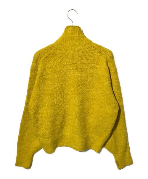 MAISON SPECIAL（メゾンスペシャル）MAISON SPECIAL (メゾンスペシャル) ボアドライバーズニットブルゾン イエロー サイズ:SIZE 0の古着・服飾アイテム