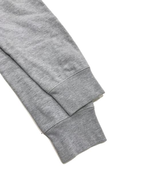 stussy（ステューシー）stussy (ステューシー) ロゴ刺繍プルオーバーパーカー/フーディー グレー サイズ:Mの古着・服飾アイテム