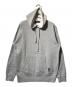 stussy（ステューシー）の古着「ロゴ刺繍プルオーバーパーカー/フーディー」｜グレー