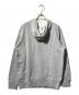 stussy (ステューシー) ロゴ刺繍プルオーバーパーカー/フーディー グレー サイズ:M：10000円